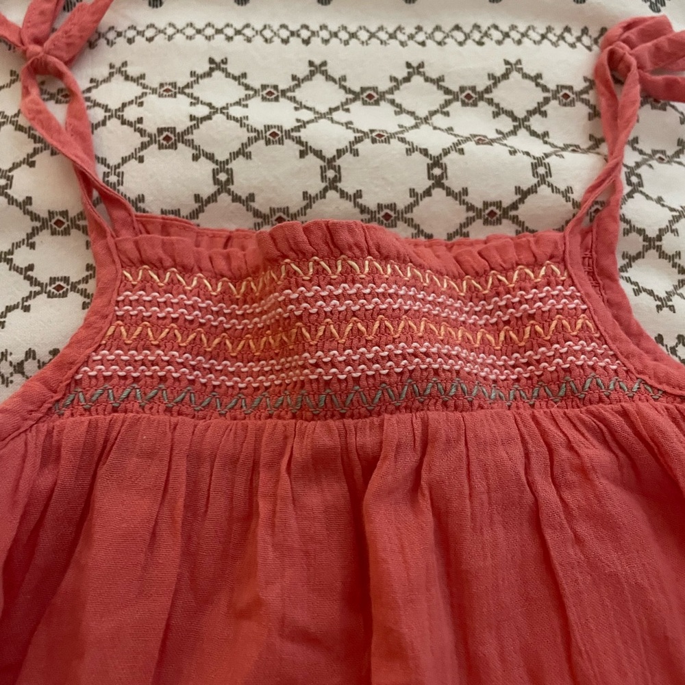 12-18M Janie and Jack linen jumpsuit!